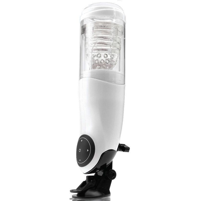 Extreme Toyz Pdx Mega Bator Usb Male Masturbator Vagina White | Niks.fi verkkokauppa