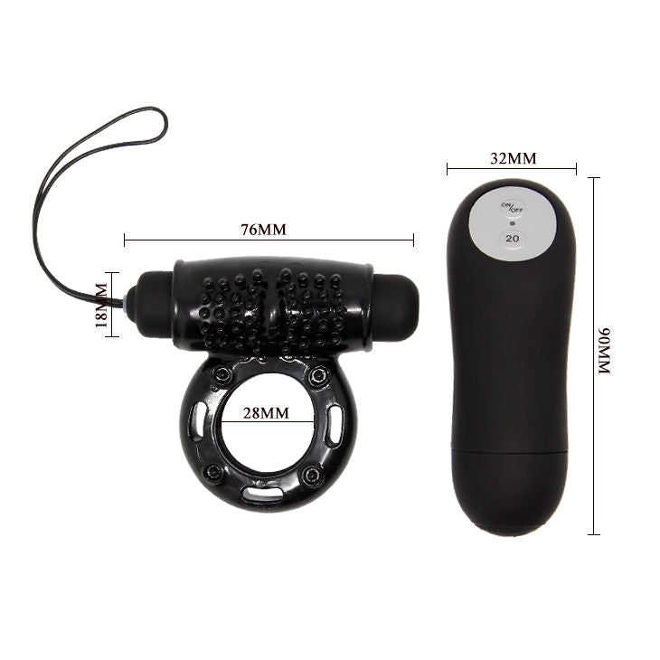 Baile Ring Remote Control Black 20V | Niks.fi verkkokauppa
