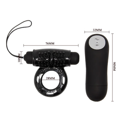 Baile Ring Remote Control Black 20V | Niks.fi verkkokauppa