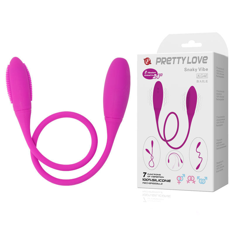Pretty Love Snaky Deluxe Vibrator 7 V | Niks.fi verkkokauppa