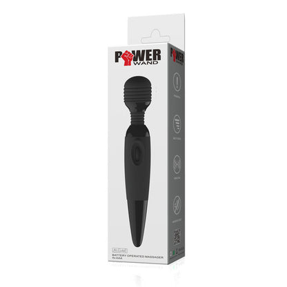 Baile Power Powerful Compact Massager Black | Niks.fi verkkokauppa