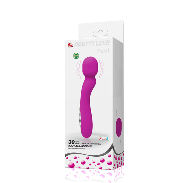 Pretty Love Smart Paul Rechargeable Lilac Massager | Niks.fi verkkokauppa