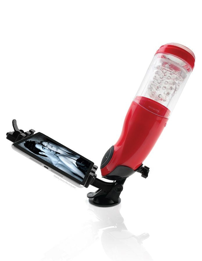 Extreme Toyz Pdx Mega Bator Usb Male Masturbator Mouth Red | Niks.fi verkkokauppa