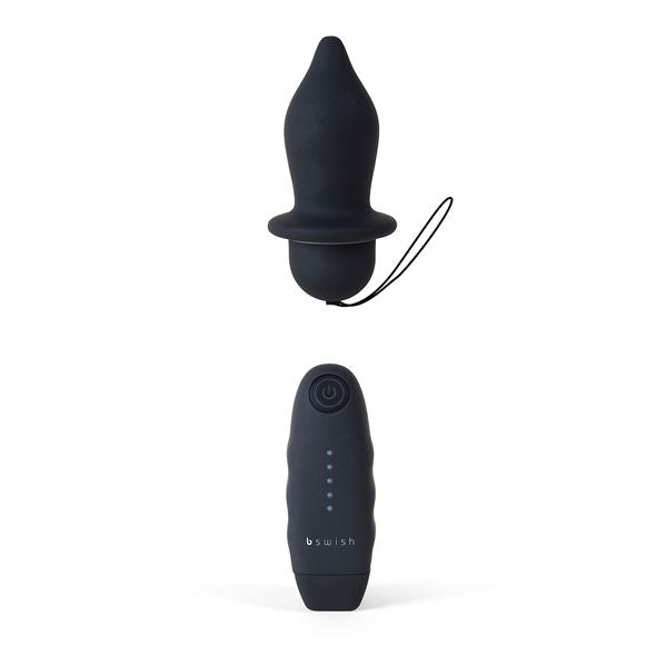 B Swish Bfilled Classic Vibrating Plug Black | Niks.fi verkkokauppa