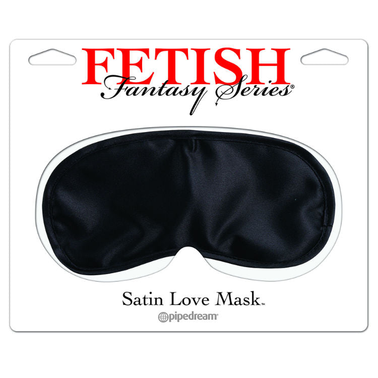 Fetish Fantasy Series Satin Love Mask Black | Niks.fi verkkokauppa