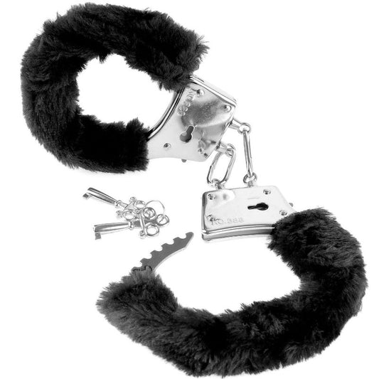 Fetish Fantasy Series Furry Cuffs Black | Niks.fi verkkokauppa