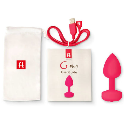 G-Vibe Funtoys Gplug Anal Rechargeable Vibrator Small Neon Pink 3Cm | Niks.fi verkkokauppa