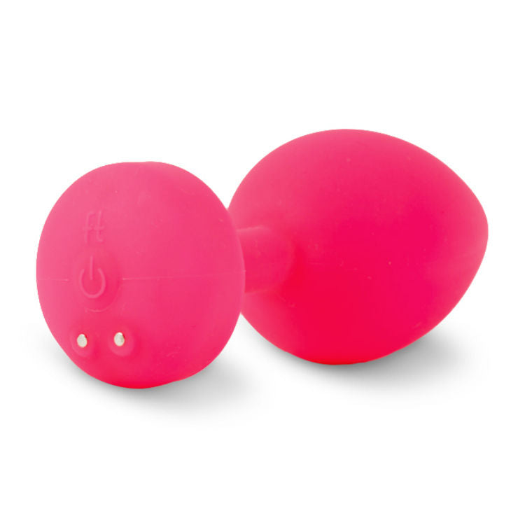 G-Vibe Funtoys Gplug Anal Rechargeable Vibrator Small Neon Pink 3Cm | Niks.fi verkkokauppa