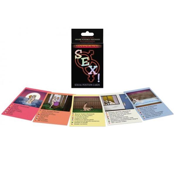 Kheper Games Adventurous Sex! Card Game | Niks.fi verkkokauppa