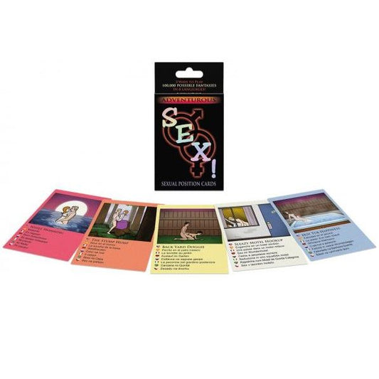 Kheper Games Adventurous Sex! Card Game | Niks.fi verkkokauppa