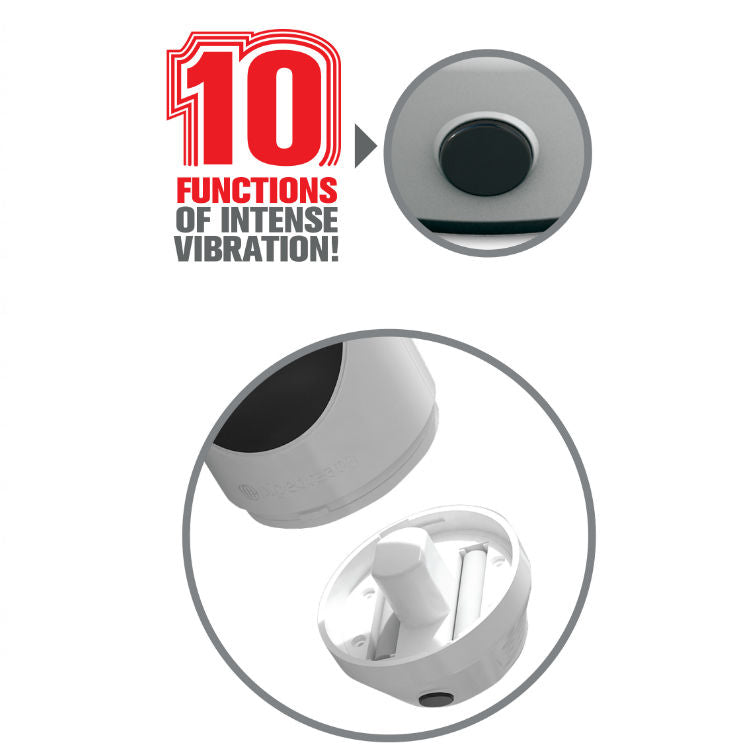 Extreme Toyz Pipedream Mega Grip Vagina Masturbator Vibrator | Niks.fi verkkokauppa