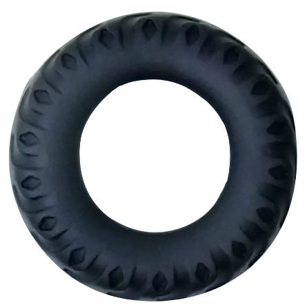 Baile Titan Cockring Black Green 2 Cm | Niks.fi verkkokauppa