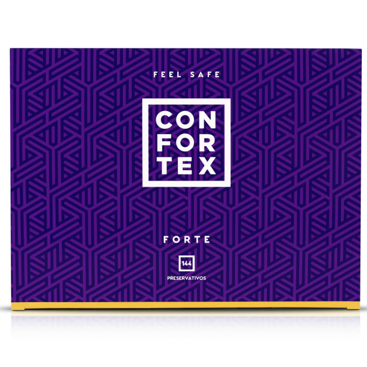 Confortex Nature Forte Condoms 144 Units | Niks.fi verkkokauppa