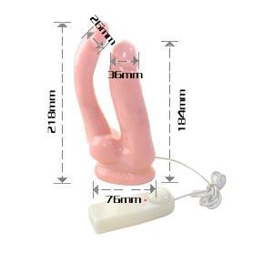 Baile Realistic Penis Double Penetration | Niks.fi verkkokauppa