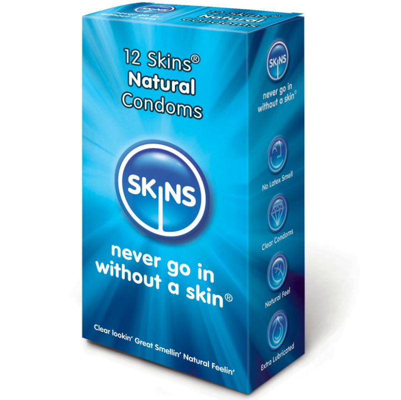 Skins Condom Natural Pack 12 | Niks.fi verkkokauppa