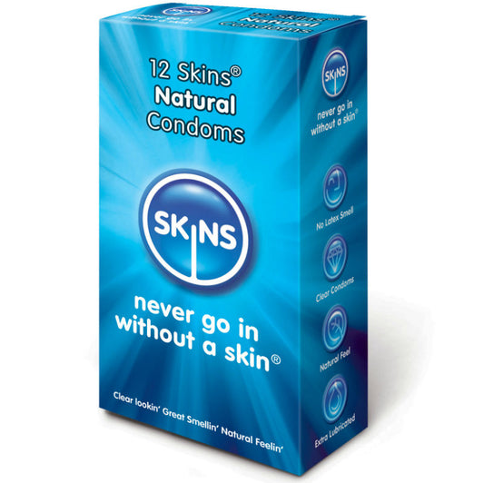Skins Condom Natural Pack 12 | Niks.fi verkkokauppa