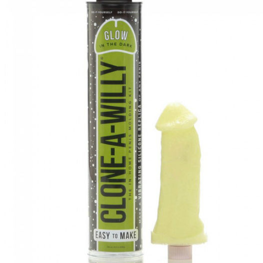 Clone A Willy Luminescent Green Penis Cloner With Vibrator | Niks.fi verkkokauppa
