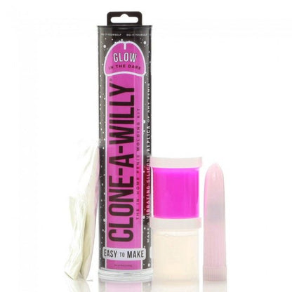 Clone A Willy Luminescent Pink Penis Cloner With Vibrator | Niks.fi verkkokauppa