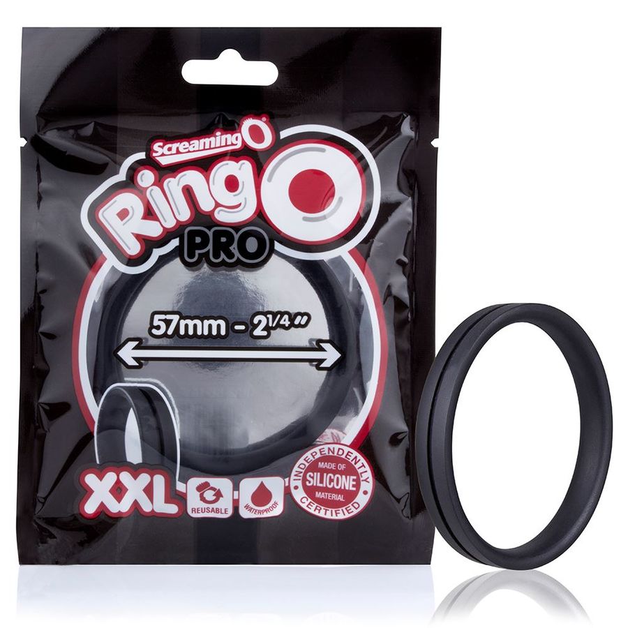 Screaming O Powering Ringo Pro Xl Black 48 Mm | Niks.fi verkkokauppa