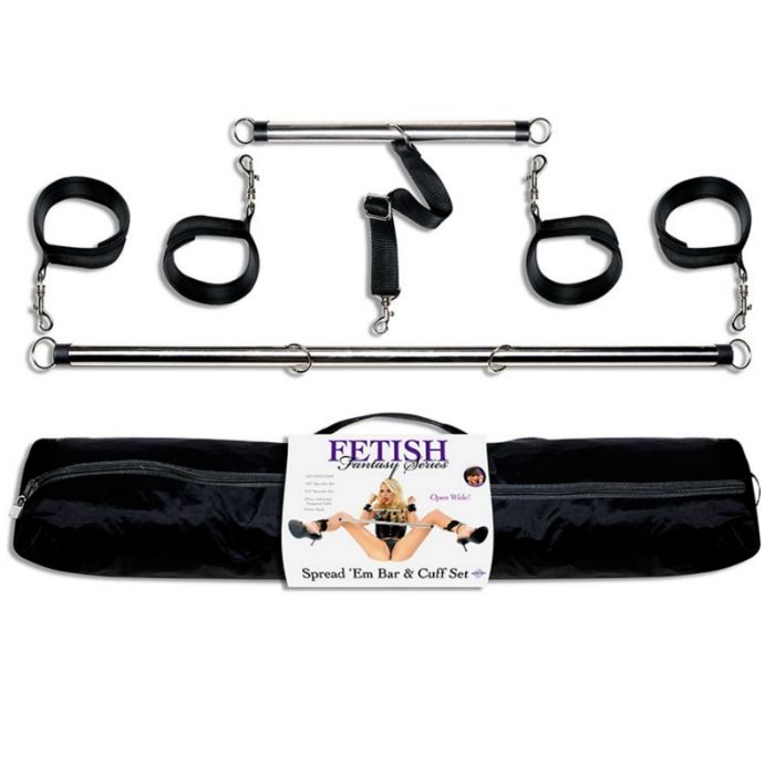 Fetish Fantasy Series Series Spread Em Bar And Cuff Set | Niks.fi verkkokauppa