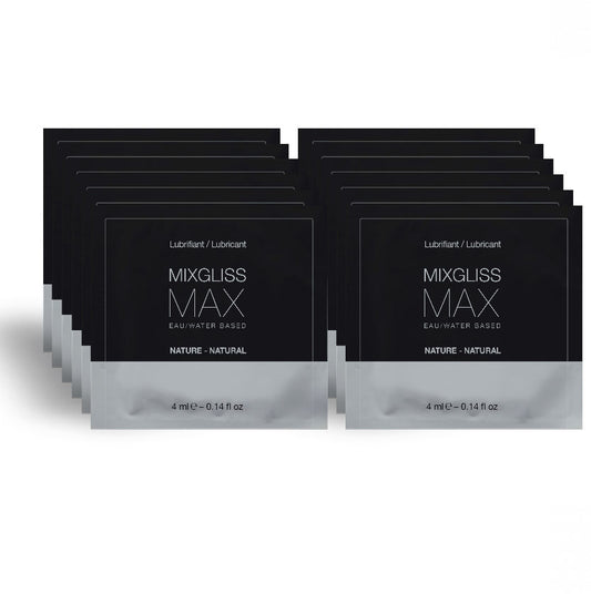 Mixgliss Max Anal Dilator Lubricant Pack 12 Single Dose 4Ml | Niks.fi verkkokauppa