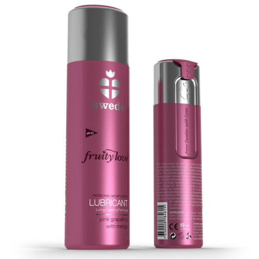 Swede Fruity Love Lubricant Pink Grapefruit With Mango 50 Ml | Niks.fi verkkokauppa
