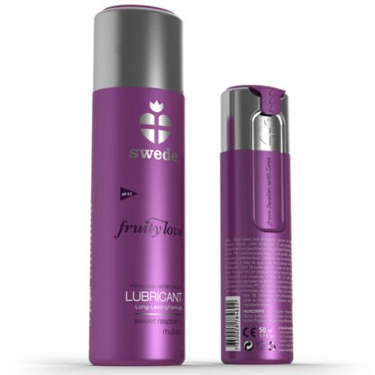 Swede Fruity Love Lubricant Raspberry Rhubarb 100 Ml | Niks.fi verkkokauppa