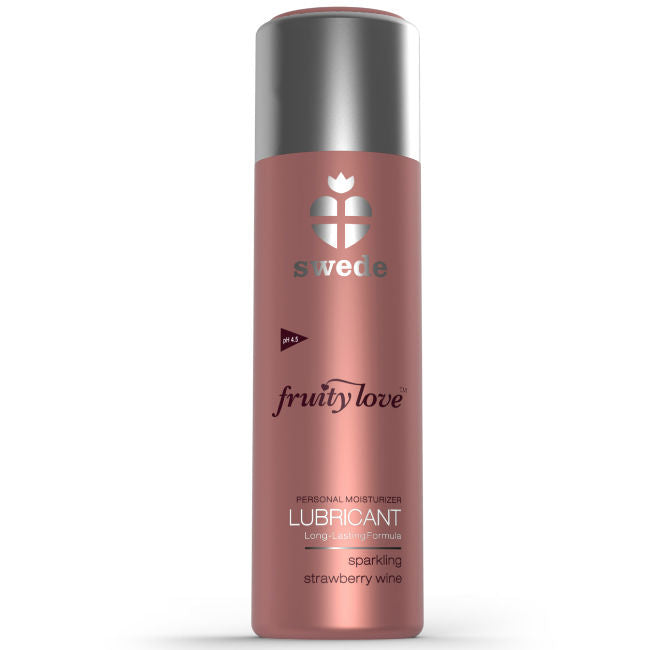 Swede Fruity Love Lubricant Sparkling Strawberry Wine 100 Ml | Niks.fi verkkokauppa