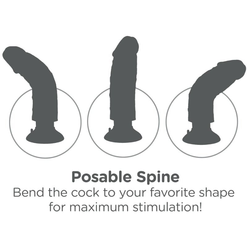 King Cock 15.24 Cm Vibrating Cock Flesh | Niks.fi verkkokauppa