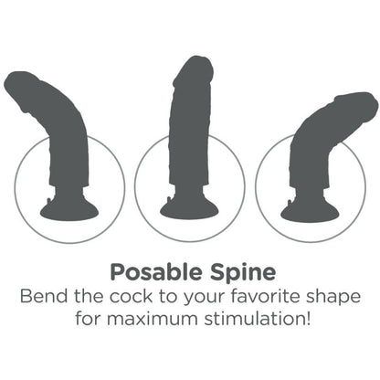 King Cock 15.24 Cm Vibrating Cock Flesh | Niks.fi verkkokauppa