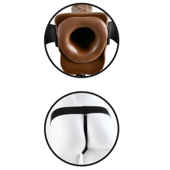 Fetish Fantasy Series Series 7 Hollow Strap-On With Balls | Niks.fi verkkokauppa