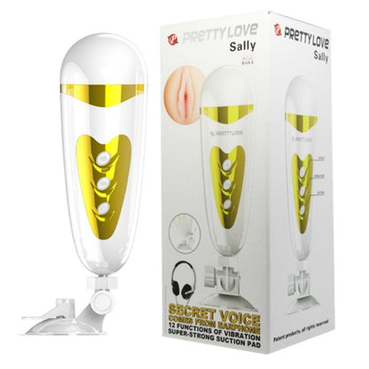 Pretty Love Male Masturbator With Vibration And Sound Sally | Niks.fi verkkokauppa