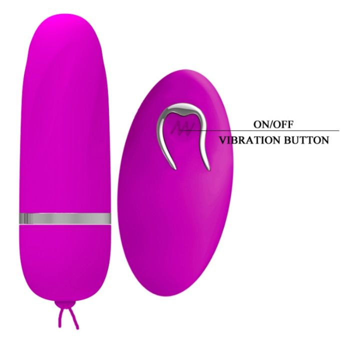 Pretty Love Debby Vibrating Egg With Control | Niks.fi verkkokauppa