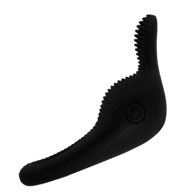 Pretty Love Thimble Vibrator Ring Black | Niks.fi verkkokauppa