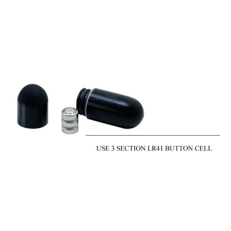 Pretty Love Thimble Vibrator Ring Black | Niks.fi verkkokauppa