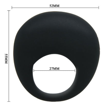 Pretty Love Trap Vibrator Ring Black | Niks.fi verkkokauppa