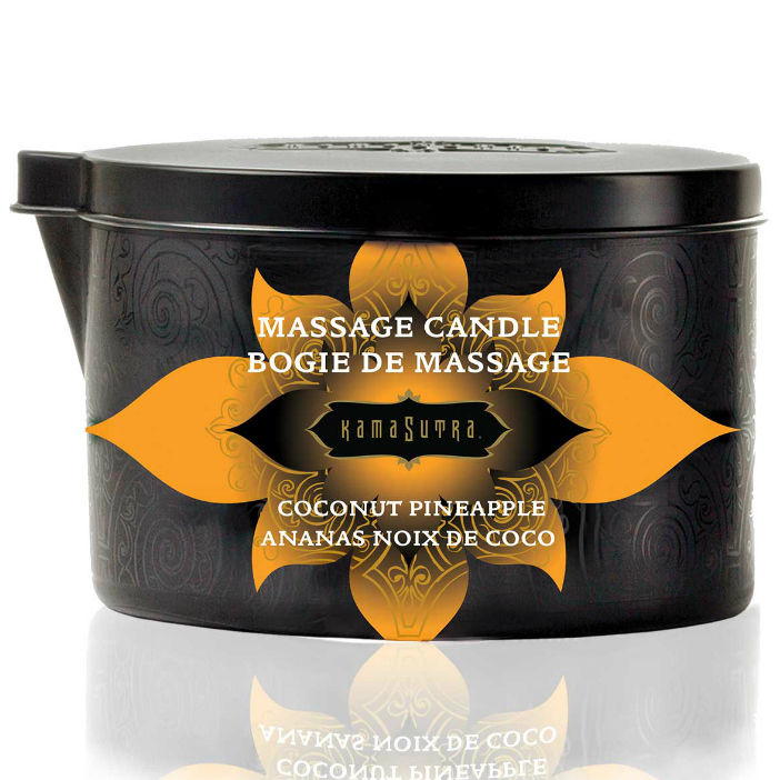 Kamasutra Coconut And Pineapple Massage Candle 170Gr | Niks.fi verkkokauppa