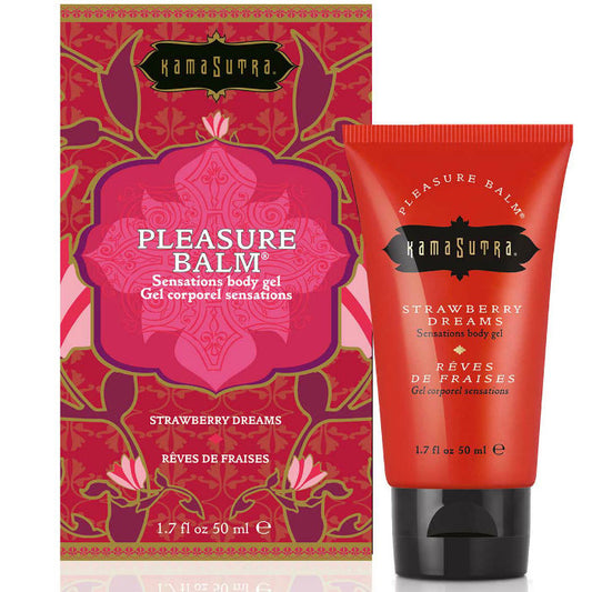 Kamasutra Stimulating Pleasure Balm Strawberry Dreams Flavor 50Ml | Niks.fi verkkokauppa