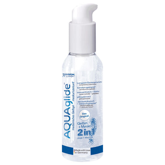 Joydivision Aquaglide Massage 2 In 1 125Ml | Niks.fi verkkokauppa