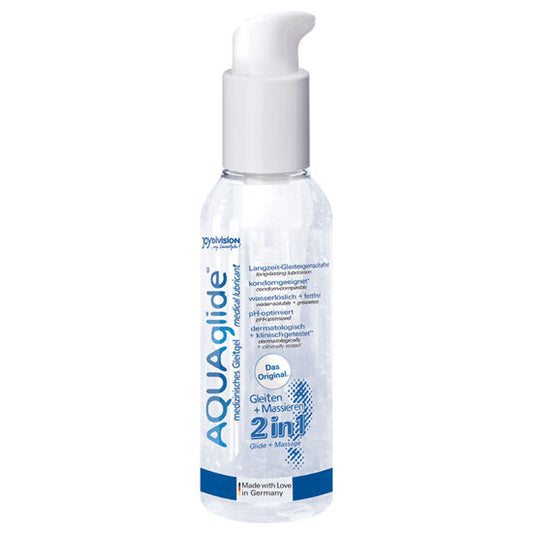 Joydivision Aquaglide Massage 2 In 1 125Ml | Niks.fi verkkokauppa