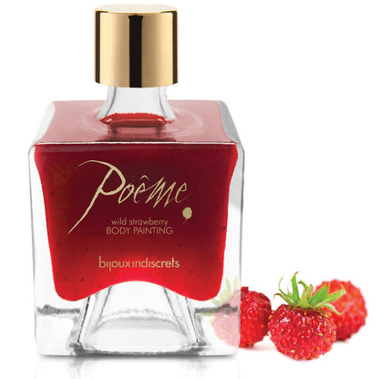 Bijoux Poeme Edible Paint Wild Strawberry 50 Gr | Niks.fi verkkokauppa