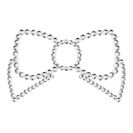 Bijoux Mimi Bow Silver Nipple Covers | Niks.fi verkkokauppa
