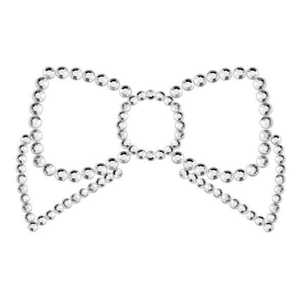 Bijoux Mimi Bow Silver Nipple Covers | Niks.fi verkkokauppa