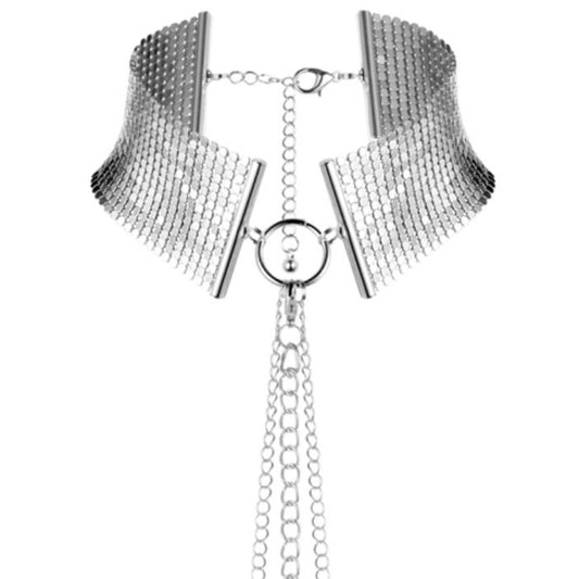 Bijoux D…Sir M…Tallique Silver Metallic Necklace | Niks.fi verkkokauppa
