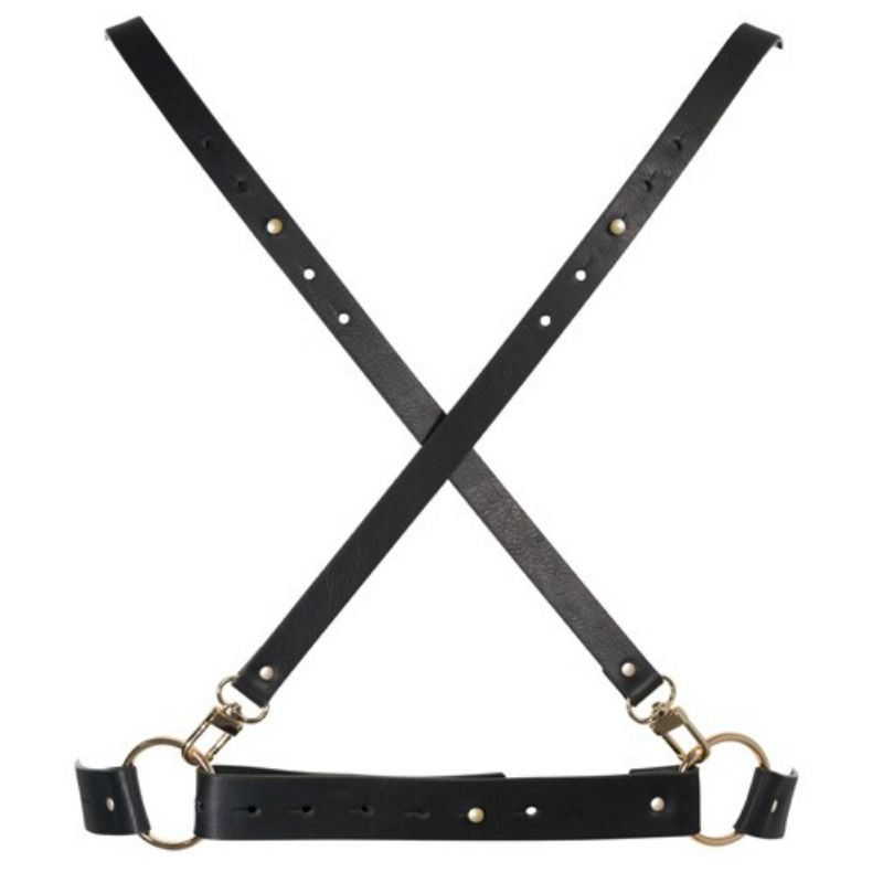 Bijoux Indiscrets Maze X Harness Black | Niks.fi verkkokauppa