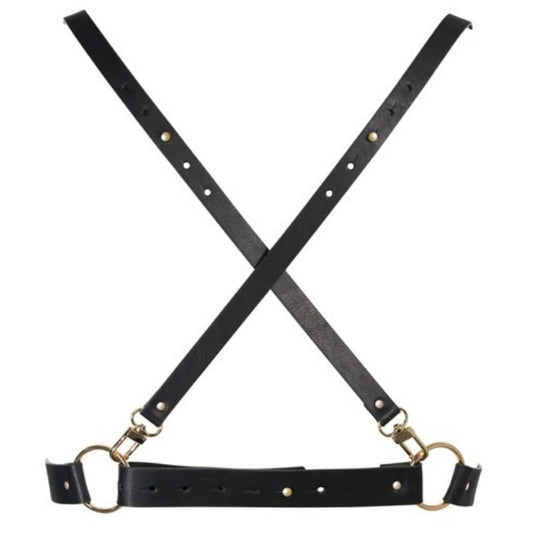 Bijoux Indiscrets Maze X Harness Black | Niks.fi verkkokauppa