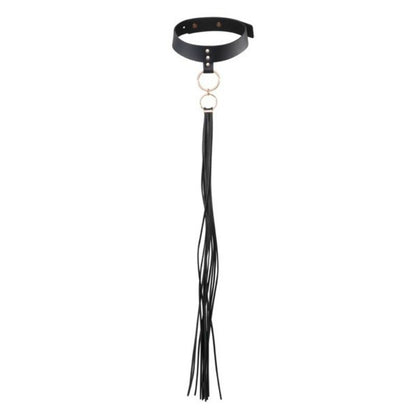 Bijoux Indiscrets Maze Tassel Choker Black | Niks.fi verkkokauppa