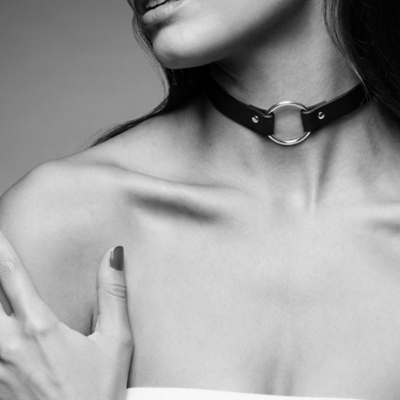 Bijoux Indiscrets Maze Black Choker Necklace | Niks.fi verkkokauppa