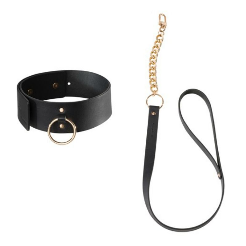 Bijoux Indiscrets Maze Black Necklace With Strap | Niks.fi verkkokauppa