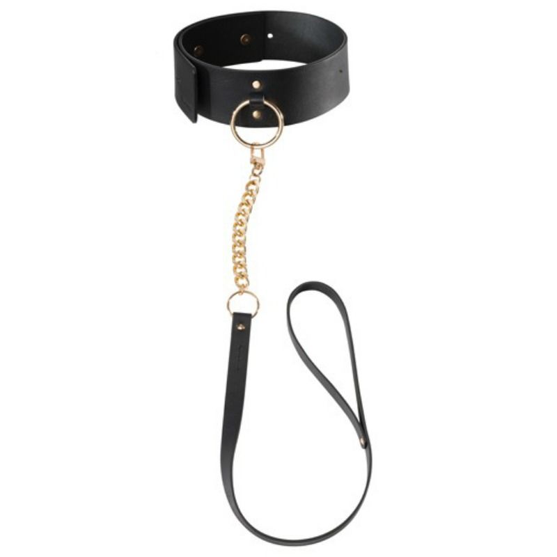 Bijoux Indiscrets Maze Black Necklace With Strap | Niks.fi verkkokauppa